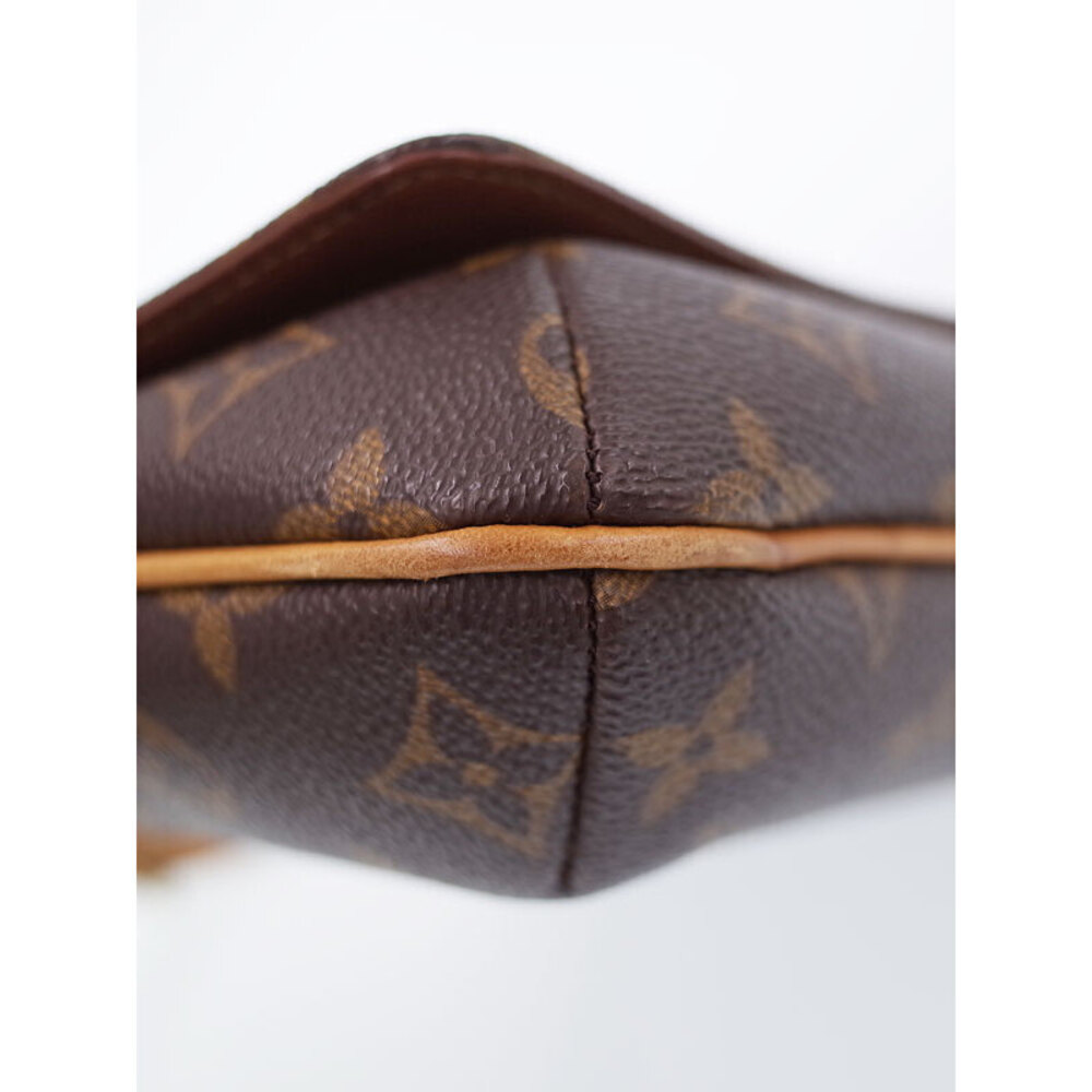 Louis Vuitton Leather Shoulder Bag Monogram Short Tango Brown Musette - Picture 6 of 8